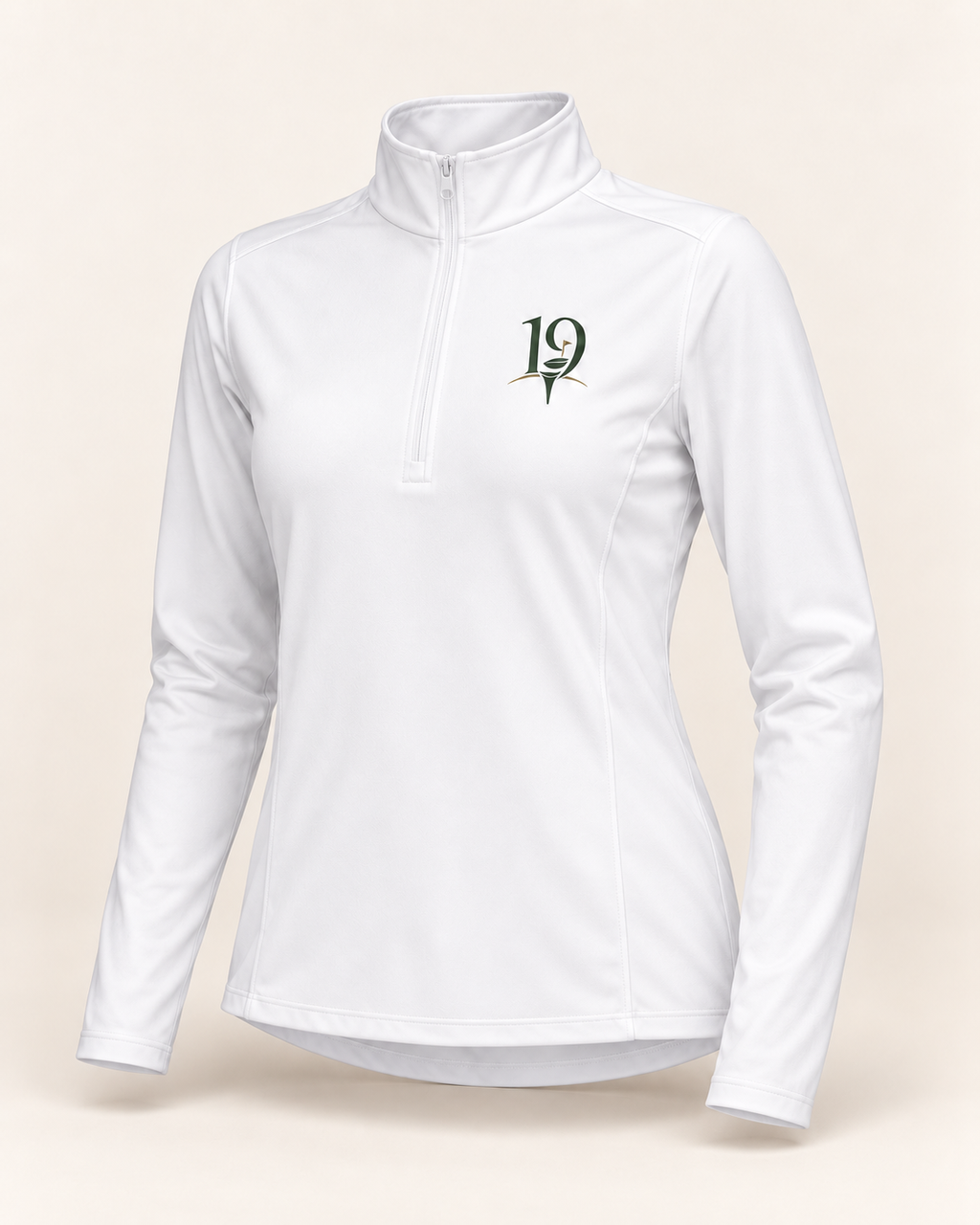 The 19th Clubhouse Quarter-Zip - White