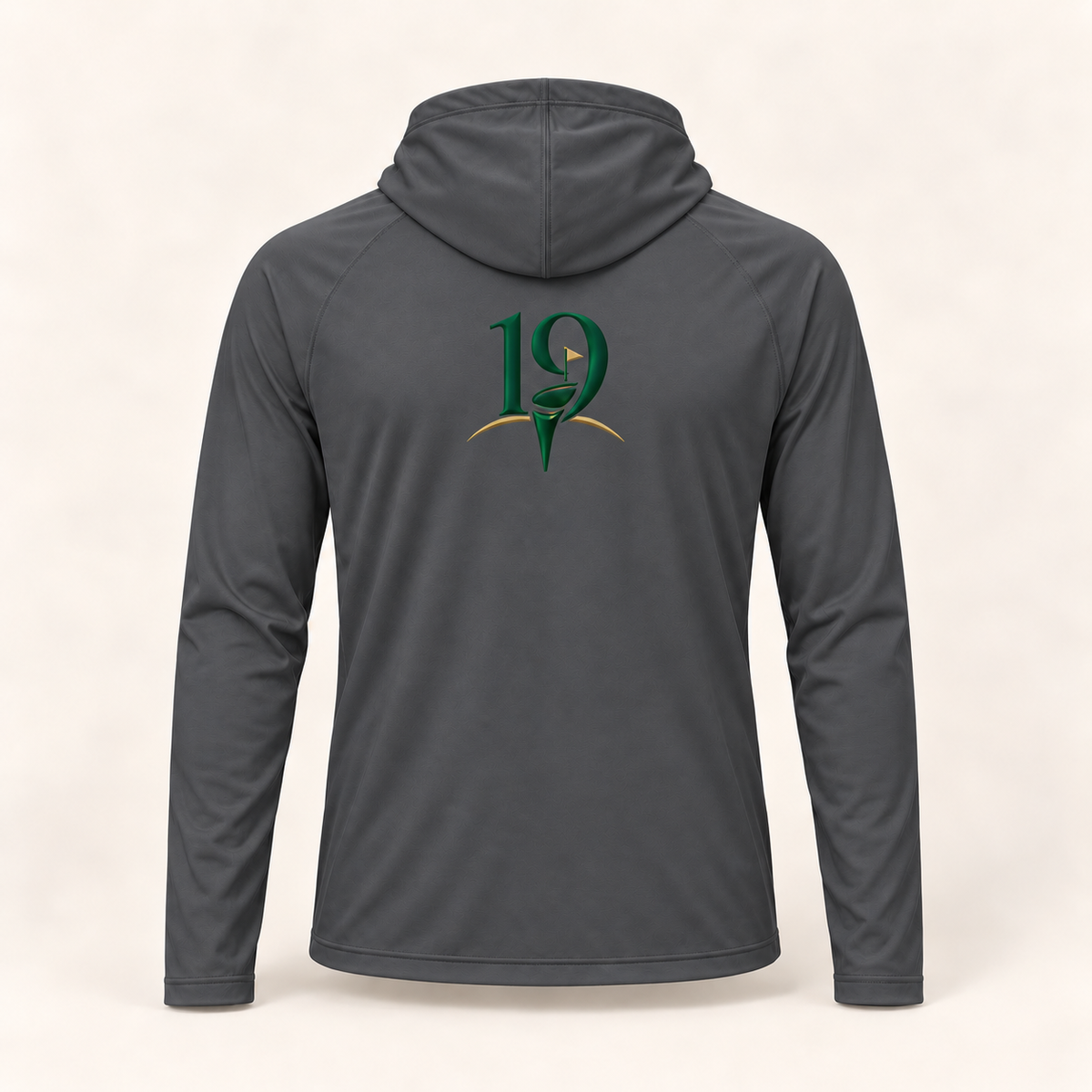 19th Fellowship Cooling Performance Sun Shirt - Graphite - Back