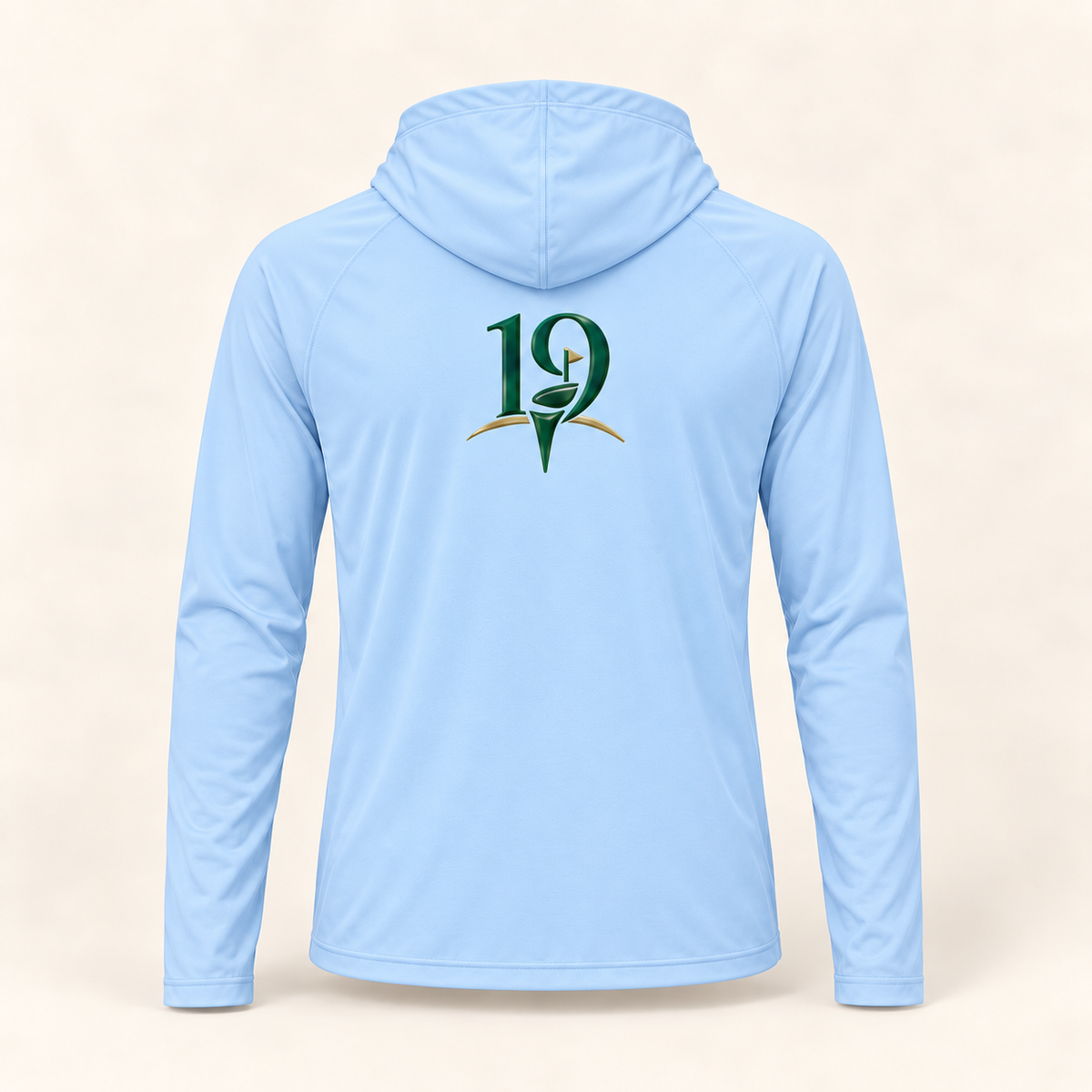 19th Fellowship Cooling Performance Sun Shirt - Pastel Blue - Back
