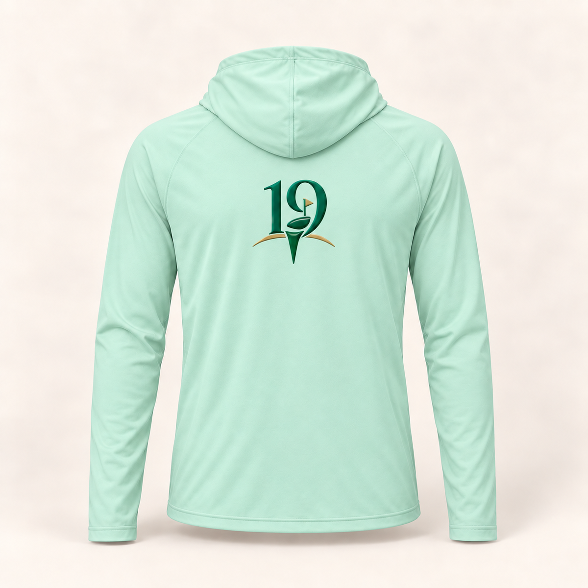 19th Fellowship Cooling Performance Sun Shirt - Pastel Mint - Back