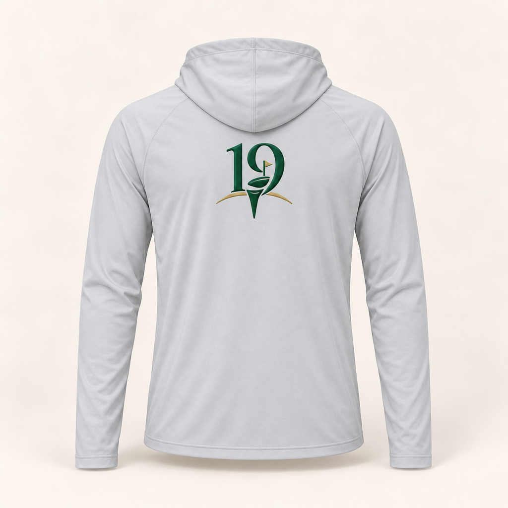 19th Fellowship Cooling Performance Sun Shirt - Silver - Back