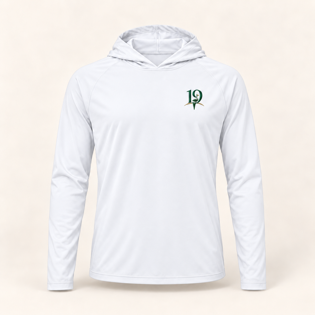 19th Fellowship Cooling Performance Sun Shirt - White