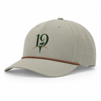 The 19th Fellowship Fairway Cap in Trenchcoat/ Russet Grey
