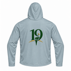 Light Slate Fairway Performance Hoodie — back