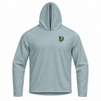 Light Slate Fairway Performance Hoodie — front
