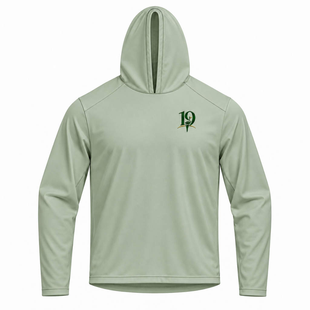 Sage Fairway Performance Hoodie — front