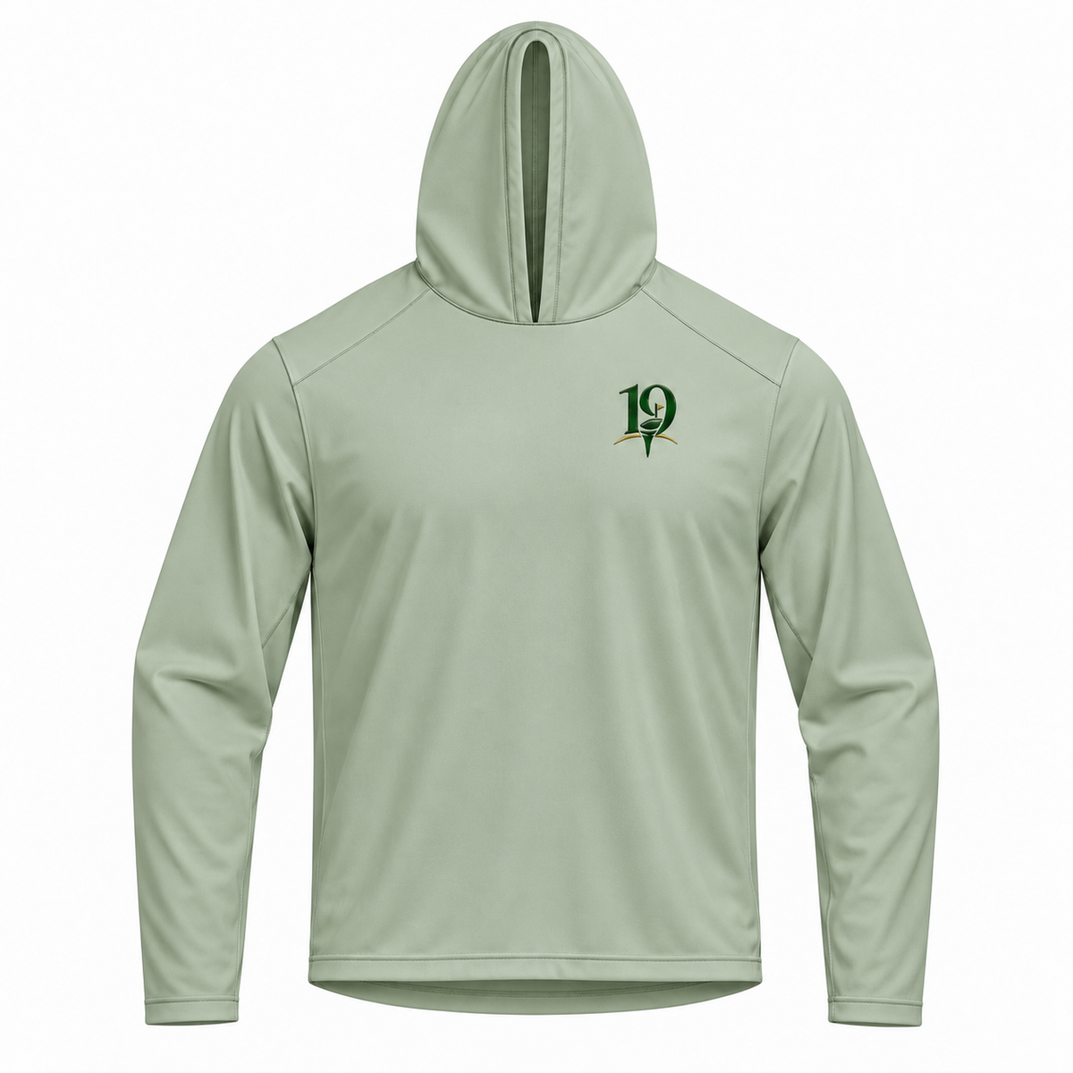 Sage Fairway Performance Hoodie — front