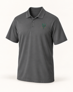The 19th Fairway Performance Polo in Iron Grey