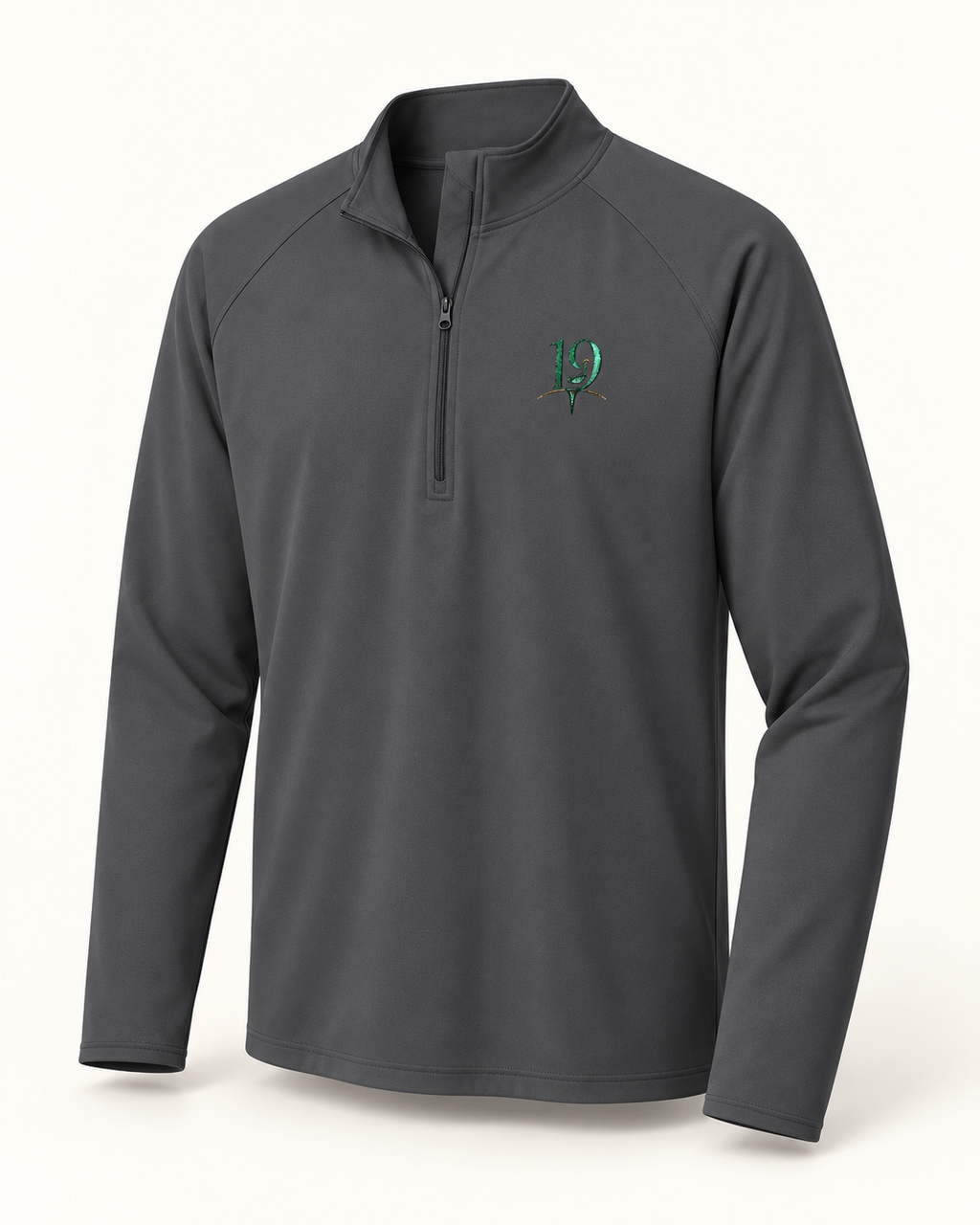 The 19th Fairway Quarter-Zip - Charcoal Grey