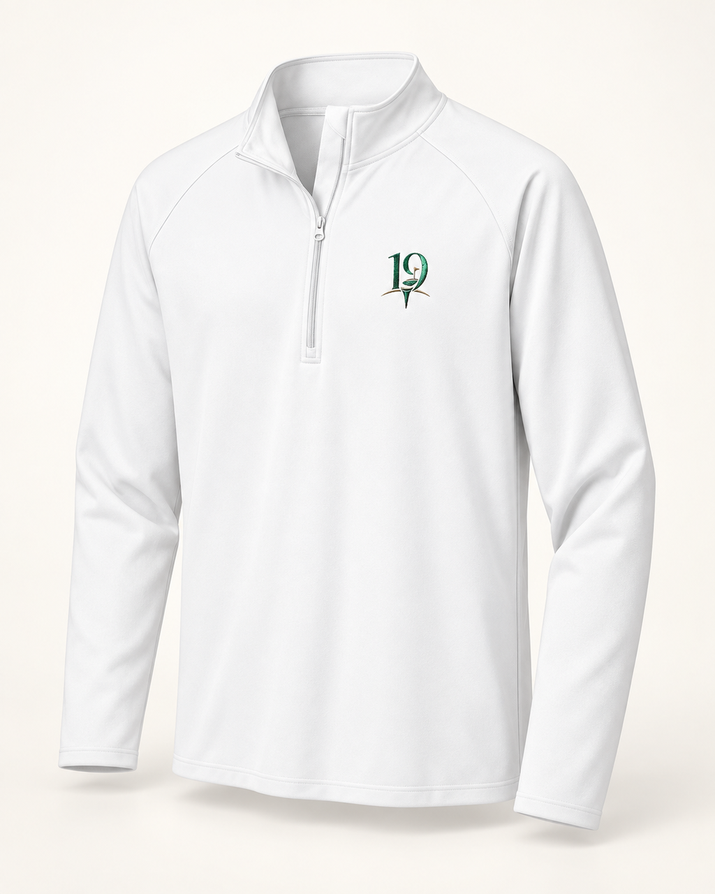 The 19th Fairway Quarter-Zip - White