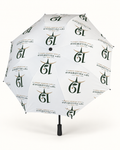 The 19th Fairway Shield Umbrella - White