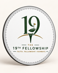 The 19th Fellowship Crest Magnet - Round 6 inch