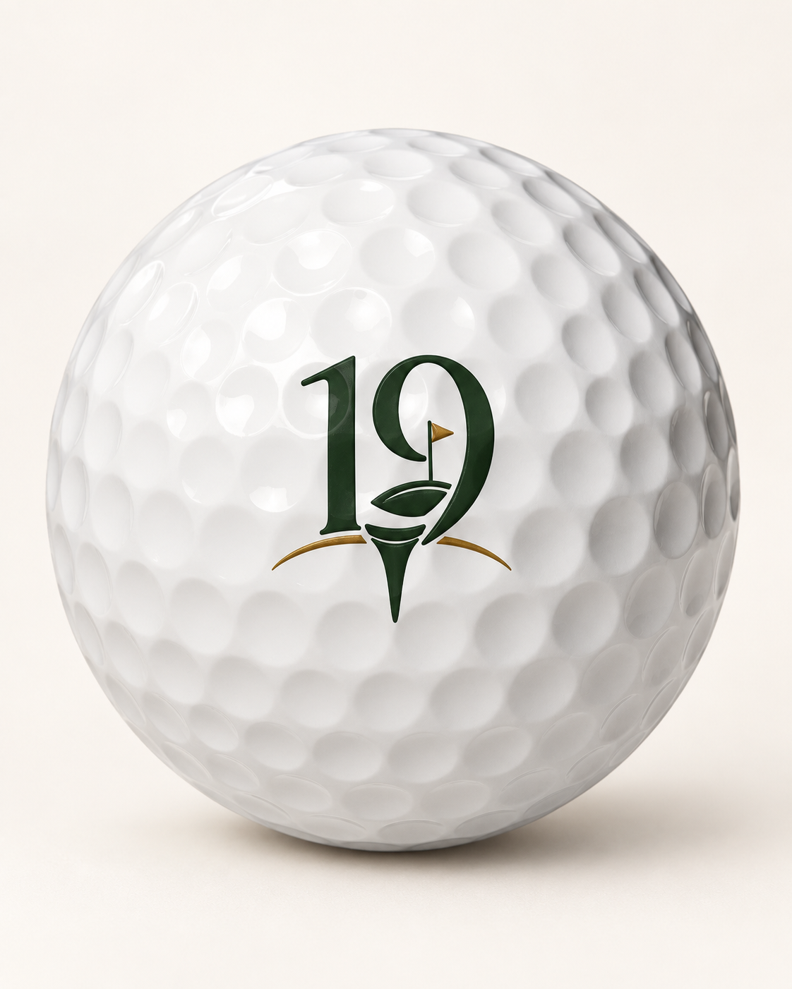 The 19th Heritage Golf Ball Set - White
