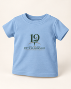 The 19th Junior Crest Tee in Light Blue