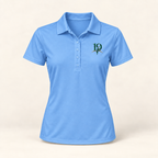 The 19th Women's Fairway Polo - Carolina Blue