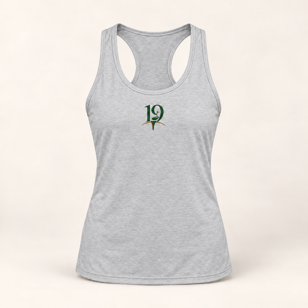 The 19th Women's Racerback Tank - Athletic Heather