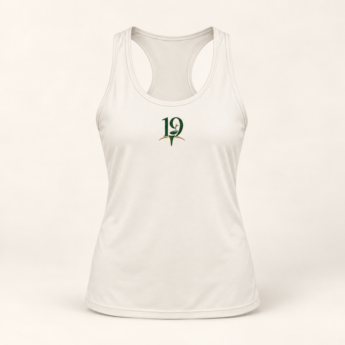 The 19th Women's Racerback Tank - Natural